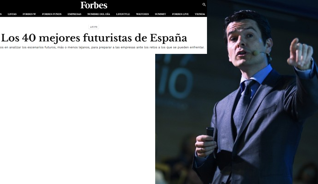 Los 40 mejores futuristas de España según Forbes