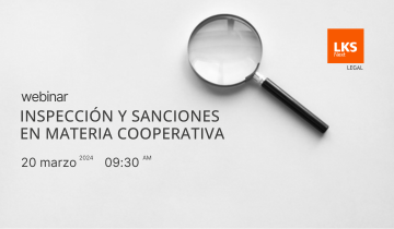 Inspección y sanciones en materia cooperativa