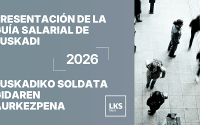 LKS Next presentará la nueva Guía Salarial de Euskadi el 30 de enero en Bilbao